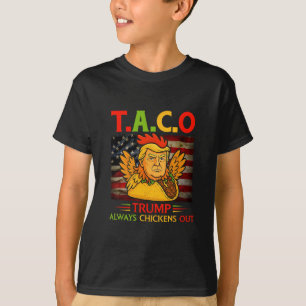 T-shirt Drôle Trump Taco Trump Toujours Se Défile 4