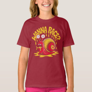 T-shirt drôle "Tu veux faire la course?" pour enfa