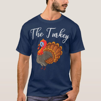 T-shirt Drôle Turquie Vintage automne saison Thanksgiving
