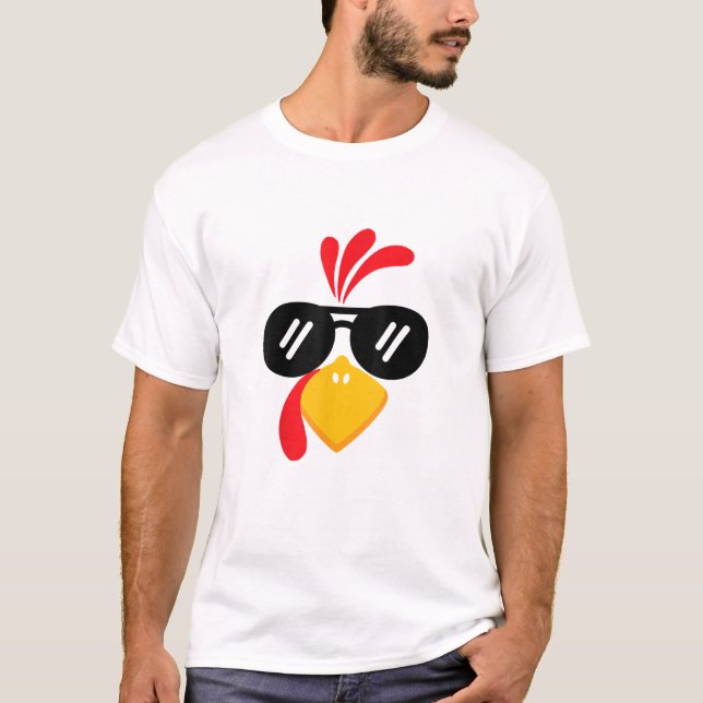 T-shirt Drôle Turquie visage Thanksgiving mignon garçons f (Devant)
