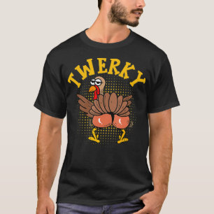 T-shirt Drôle Twerky Dance mignon Amour Twerk Danser Thank