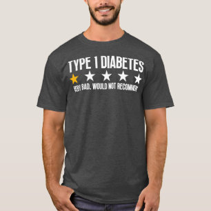 T-shirt Drôle Type 1 Diabète 6