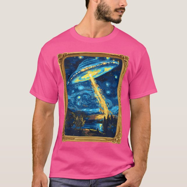 T-shirt Drôle Ufo (Devant)
