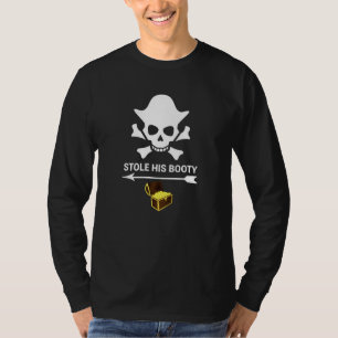 T-shirt Drôle Valentine S Jour Couples Costume Pirate Homm