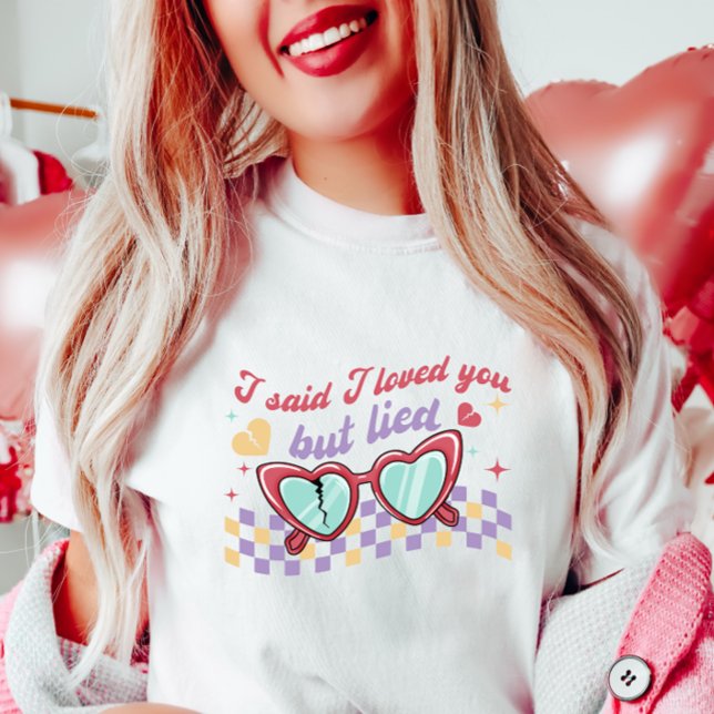 T-shirt Drôle Valentine Tee, J'Ai Dit Que Je Vous Aimais M (Créateur téléchargé)