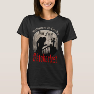 T-shirt Drôle Vampire Amateurs de bière Nombre Dracula Hom