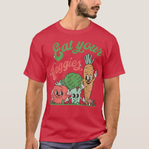 T-shirt Drôle Végétarien Cadeaux Hommes Femmes Cool Vegan