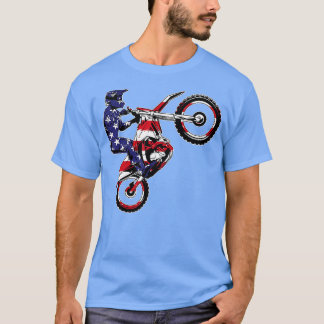 T-shirt Drôle Vélo Dirt Art Hommes Femmes Moto Dirtbike