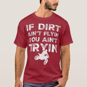T-shirt Drôle Vélo Dirt Rider Cadeau Supercross MX Ride