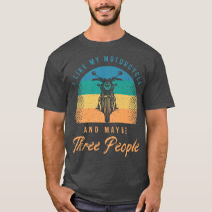 T-shirt Drôle Vélo Dit Pour Un Amoureux De Moto 607