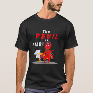 T-shirt Drôle Versets De La Bible Chrétienne Le Diable E