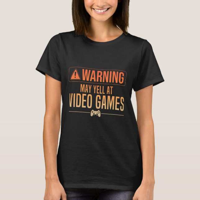T-shirt Drôle Vidéo Jeu Art Pour Hommes Femmes Jeu Pc Nerd (Devant)