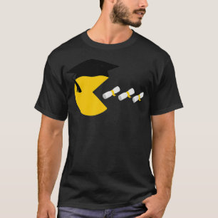 T-shirt Drôle Vidéo Jeu Graduation Joueur Garçons Jeu Gif