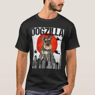 T-shirt Drôle Vintage japonais Dogzilla Schnauze miniature