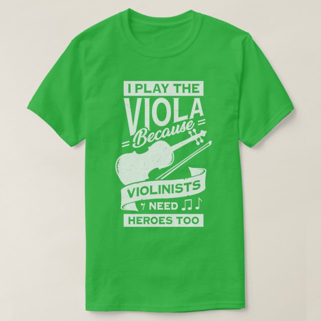 T-shirt Drôle Viola Player Instrument violeur Cadeau (Design devant)