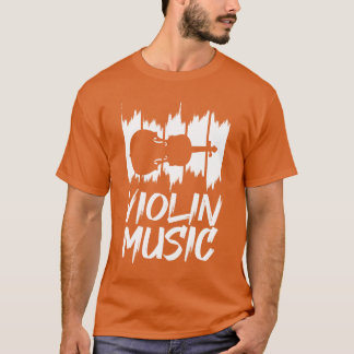 T-shirt Drôle Violon Musique garçon