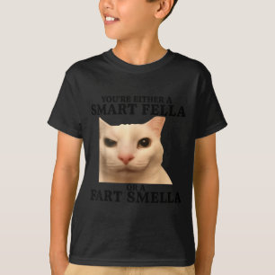 T-shirt Drôle, vous êtes soit un type intelligent, soit un