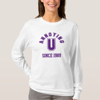 T-shirt Drôle Vous, Mesdames Sweatshirt, Violet
