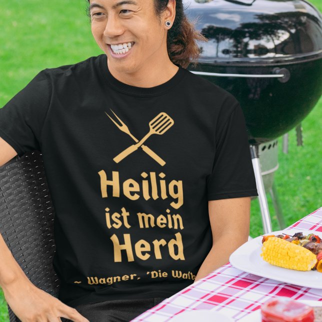 T-shirt Drôle Wagner Die Walkure Jote Devis Opéra Gratuit (This Wagner "Die Walkure" opera shirt is a conversation starter at backyard cookouts!)