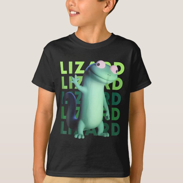 T-shirt Drôle Weirdcore Animal Femmes Hommes Lizard Lizard (Devant)