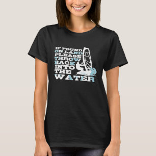 T-shirt Drôle Windsurfer Dit Surf Cadeau Femmes Hommes