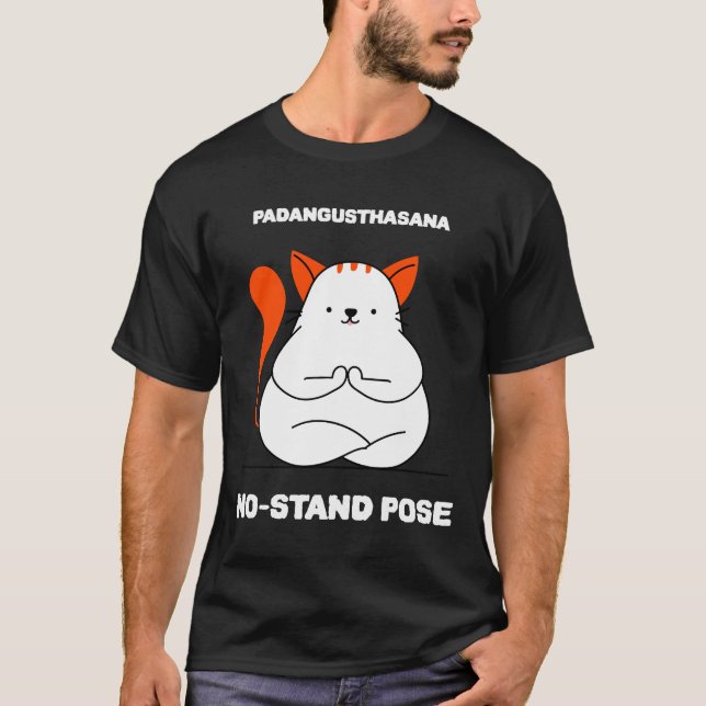 T-shirt Drôle Yoga (Devant)