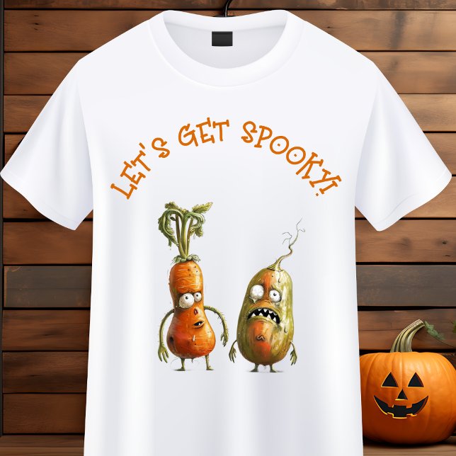 T-shirt Drôle zombie légumes Halloween (Créateur téléchargé)