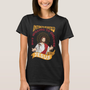T-shirt Drôles citations chrétiennes Jésus religieuses cat