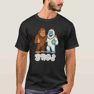 T-shirt Drôles de Bigfoot Yeti frères créatures mythiques