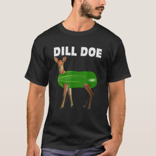 T-shirt drôles de cornichons au renne de Doe naughty Dill 