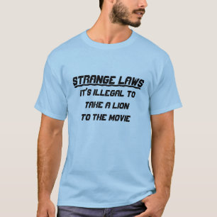 T-shirt Drôles de lois lion au cinéma