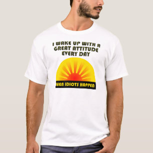 T-shirt drôles d'idiots