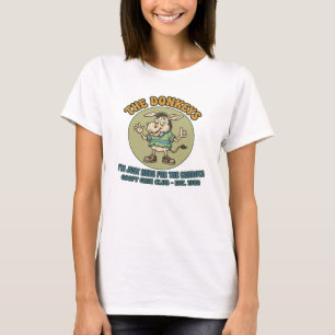 T-shirt Drôles Les Ânes Je Suis Juste Ici Pour Les Carotte