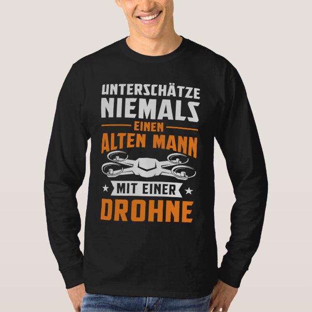 T-shirt Drone  For Men with FPV Boy Women Copter Multicopt (Devant)