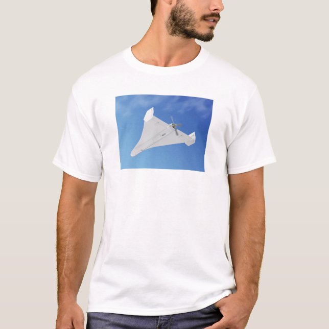 T-shirt drone militaire à hélice de surveillance (Devant)