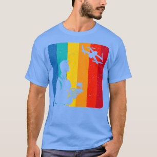 T-shirt Drone Pilot Vintage Retro Drone Dons