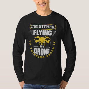 T-shirt Drone Racing Fpv Drone Quadcopter Drone Vol