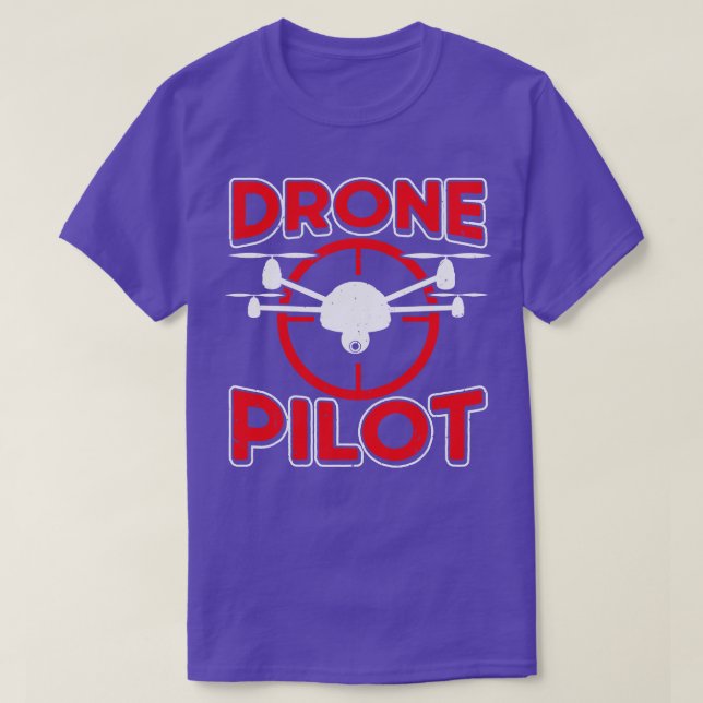 T-shirt Drones Pilote Drone Lovers Rc Quadcopters (Design devant)