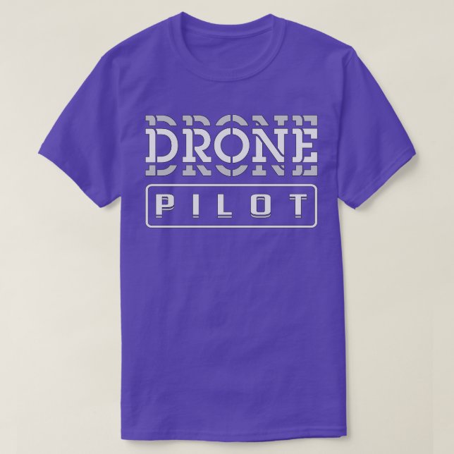 T-shirt Drones Pilotes Uav (Design devant)