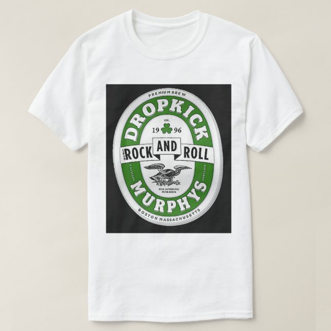 T-shirt dropkick murphys Rock and Roll   (Design devant)