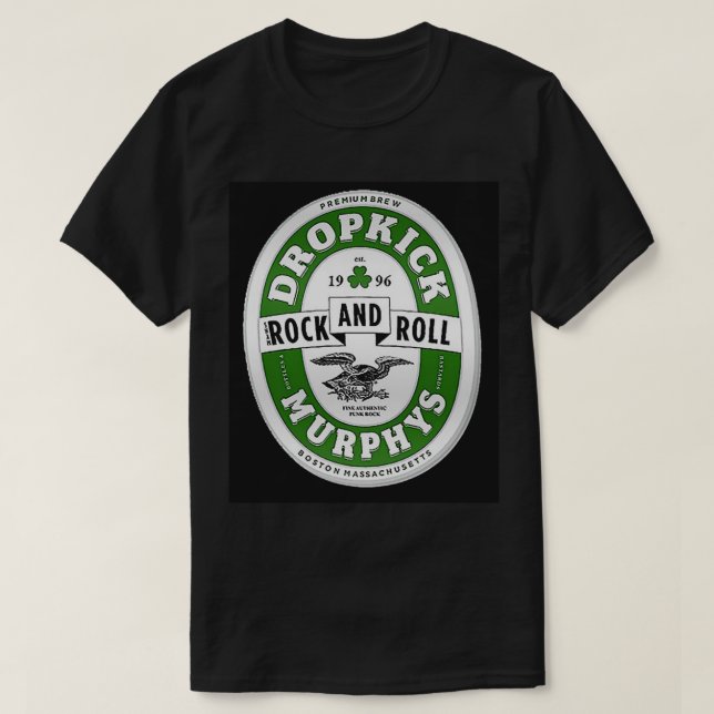 T-shirt dropkick murphys Rock and Roll   (Design devant)