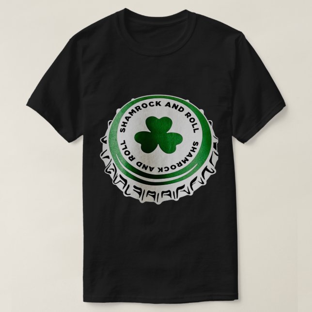 T-shirt Dropkick Murphys Shamrock and Roll 1996   (Design devant)