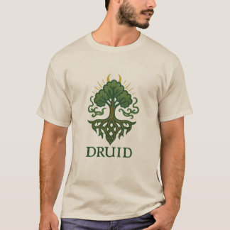 T-shirt  Druid — Guardião da Natureza e Magia Selvagem