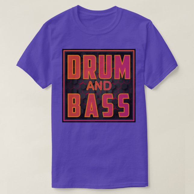 T-shirt DRUM et BASS (Design devant)