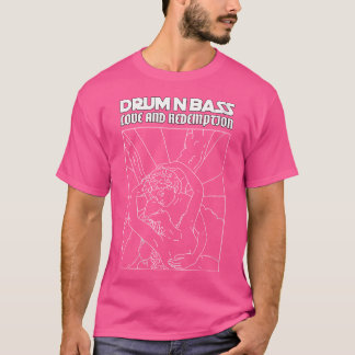 T-shirt Drum Et Bass Love 174 Bpm Dnb Festival Liq
