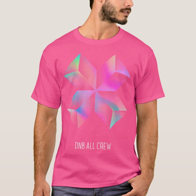 T-shirt Drum Et Basse Musique Liquide Dubstep Edm Dnb (Devant)