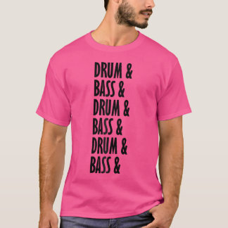 T-shirt Drum Et Basse Musique Liquide Jungle Edm Cool Drum