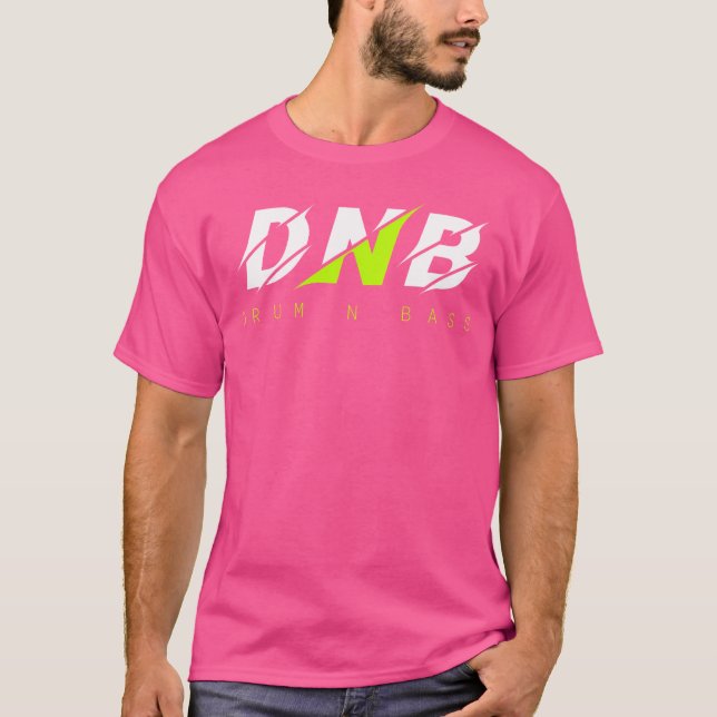 T-shirt Drum Et Basse Techno Festival Drum N Bass (Devant)