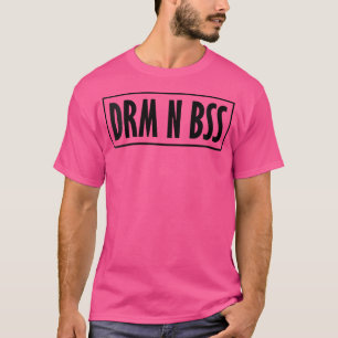 T-shirt Drum Femme Et Musique De Basse Liquide Jungle Edm