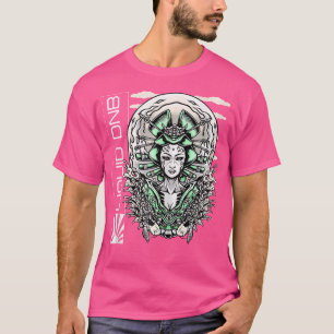 T-shirt Drum Liquide Et Basse Jungle Edm Dnb Rave